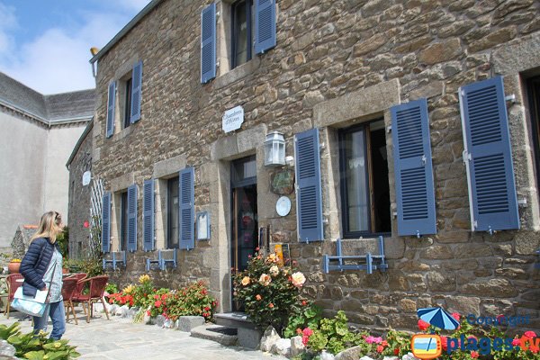 Guest house near the beach of the village of the island of Batz