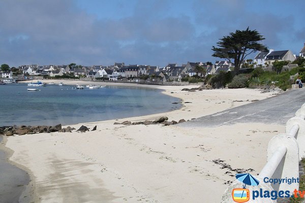 Photo de la plage Porz-Kernok de l'Ile de Batz