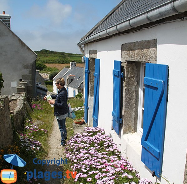 Hameau de Roc'higou sur l'ile de Batz