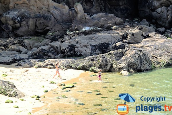 Spiaggia per i giovani a Douarnenez