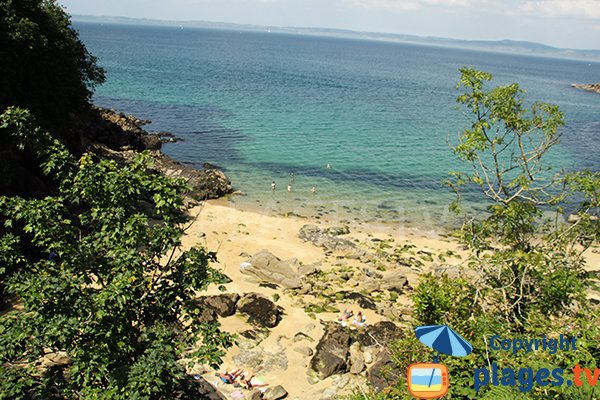 Porz Melenn et algues vertes à Douarnenez