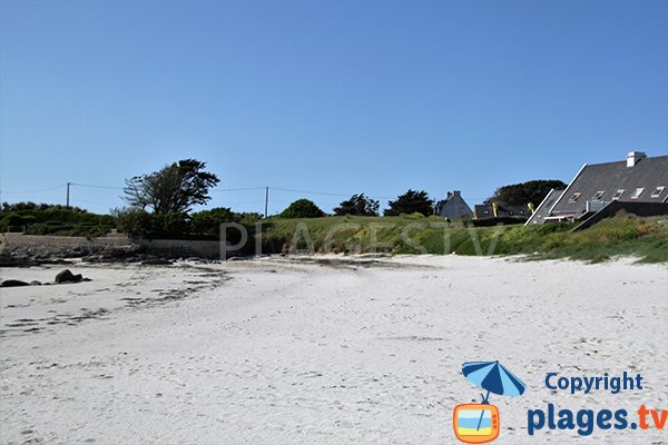 Photo de la plage de Porz ar Vilin Vraz à Ploudalmézeau