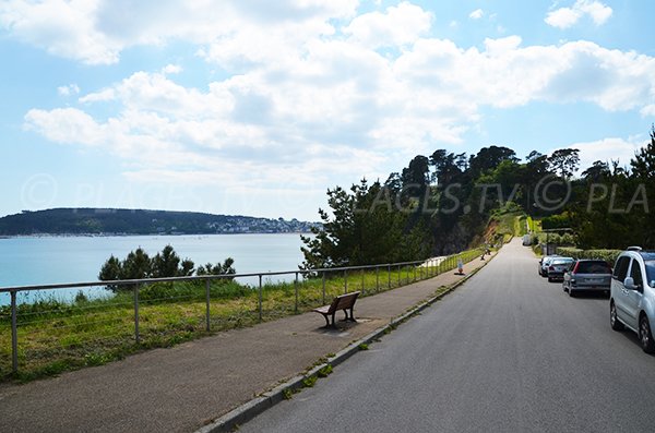 Parking of Porzic beach