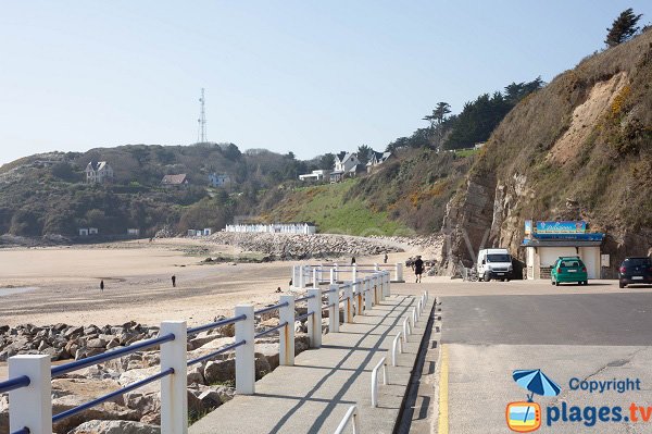 Plage de la Potinière à Barneville Carteret