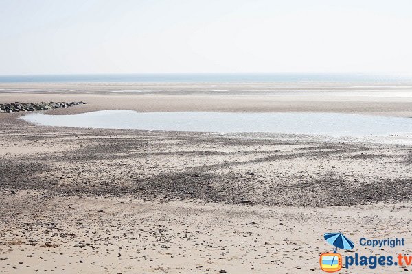 Plage de la Potinière à Barneville Carteret