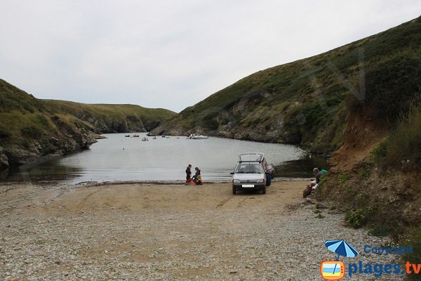 Plage de Poul Don à Locmaria - Belle Ile