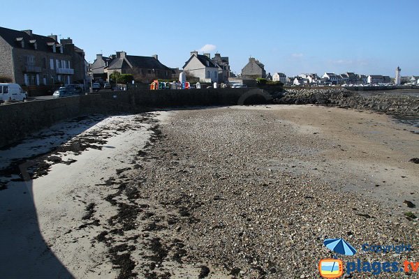 Beach of Poul Louz in Roscoff - France