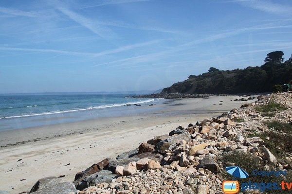 Plage de Poul Rodou à Locquirec - Bretagne