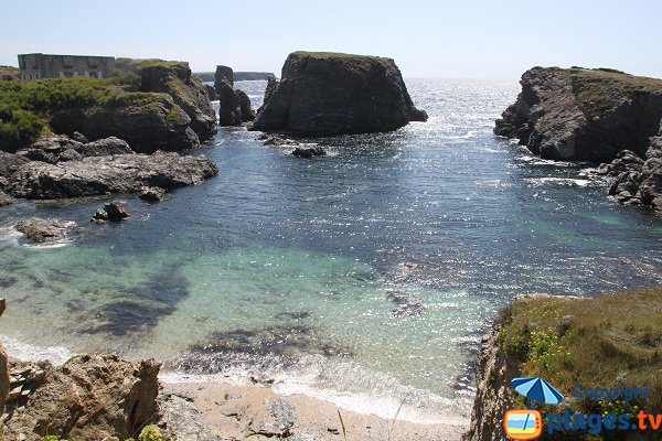 Plage de Sarah Bernhardt - Belle Ile en Mer