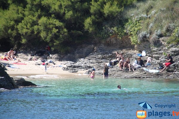 Poulains cove - Belle ile in France