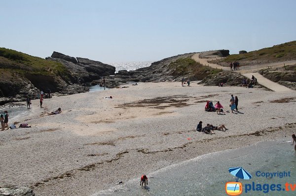 Protected beach - Poulains - Belle Ile