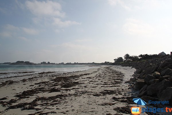 Plage du Pouldu de Santec