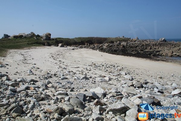 Plage du Port de Poulennou à Cléder