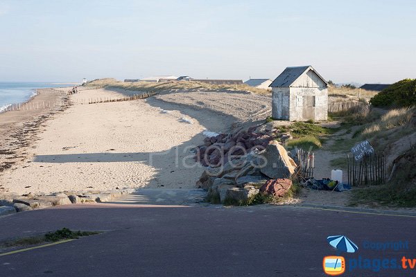 Photo of Poulette beach in Coutainville - France