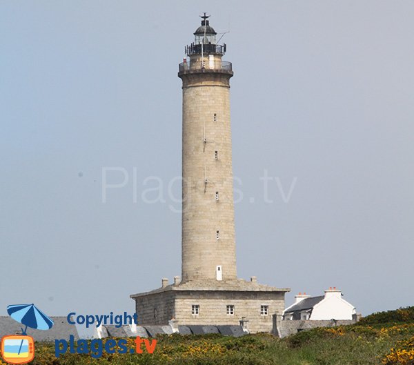 Lighthouse of the island of Batz - Poull C'Horz