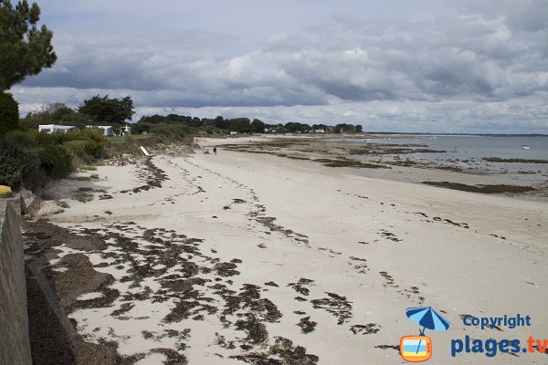 Photo de la plage de Poulperneau à St Pierre Quiberon