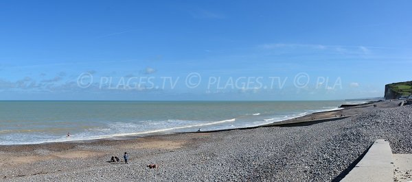 Photo de la plage de Pourville sur Mer