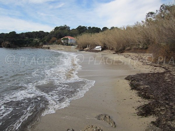 Spiaggia del Pradeau a Hyères - Francia