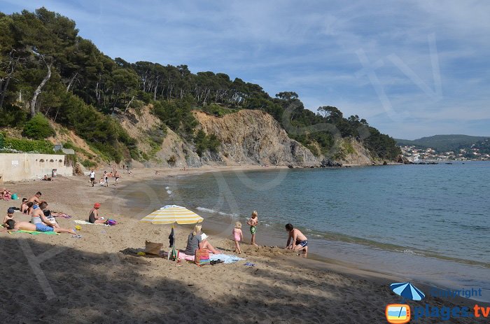 Plage sauvage du Pradet