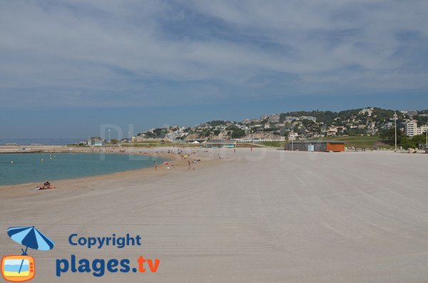 Plage du prado à Marseille