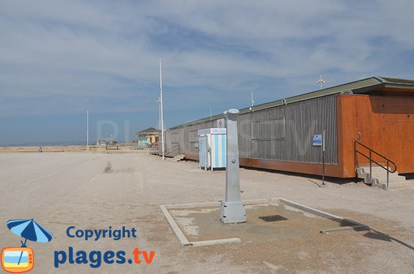 first-aid station on the Prado beach - Marseille