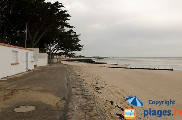 Plage Pré Vincent à Moutiers en Retz