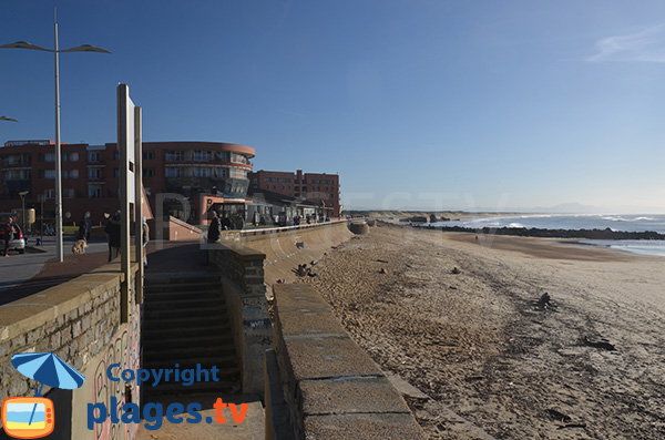 Accès à la plage Prevent de Capbreton