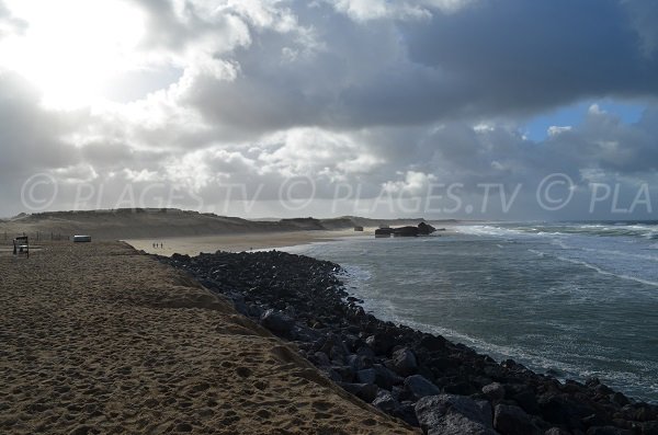 Prévent and Savane beaches in Capbreton