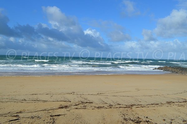 Prevent beach in Capbreton - France