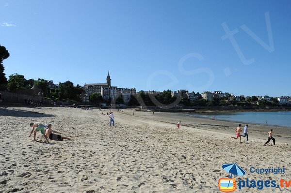 Plage du Prieuré à Dinard