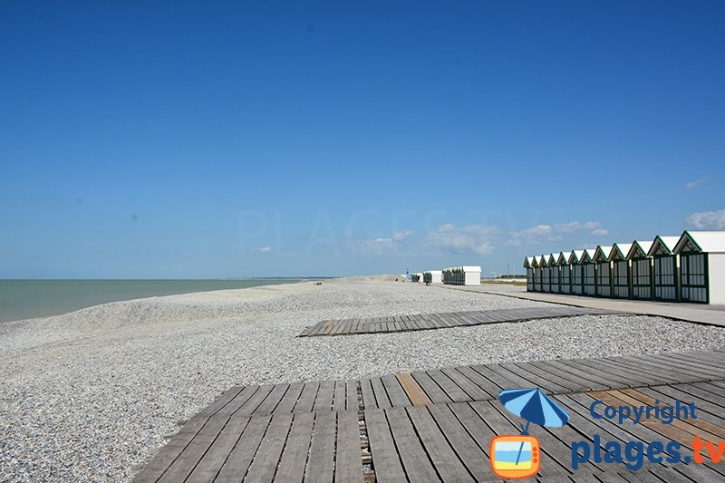 Plage principale de Cayeux sur Mer