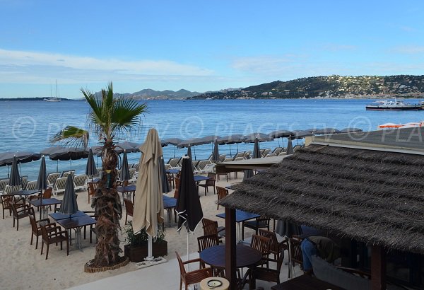 Plage de la promenade du Soleil à Juan les Pins