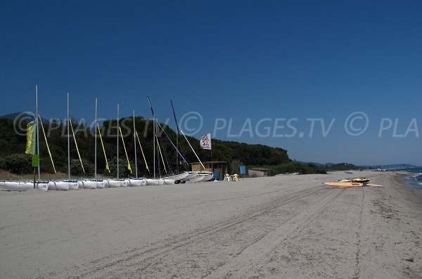 Sport acquatici in Cervione - Spiaggia di Prunete