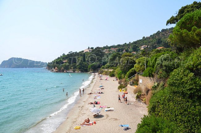 Plage du Débarquement au Rayol-Canadel