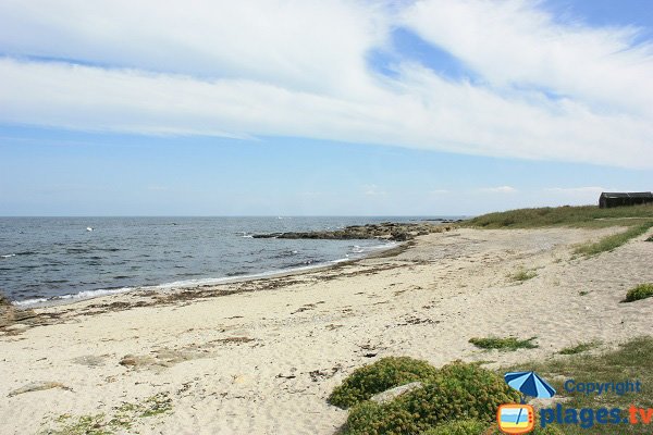 Photo de la plage de Pulante sur l'ile d'Yeu