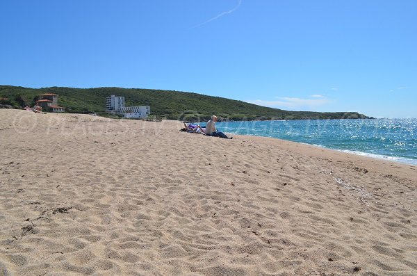 Plage du Puraja à Propriano en Corse