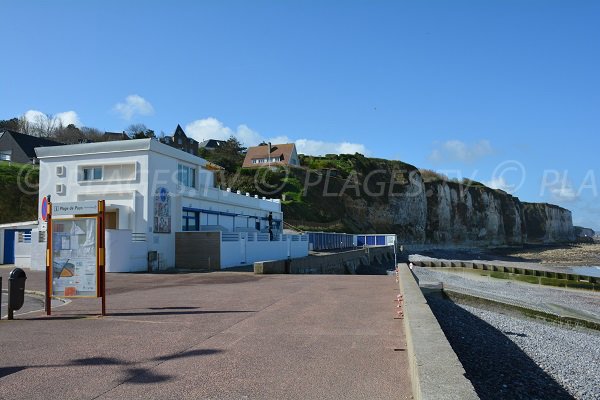 Plage à l'est de Dieppe