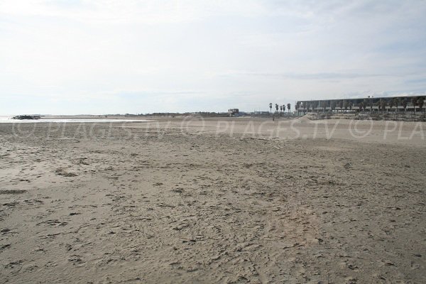 Plage des Quilles et plage de la Fontaine à Sète