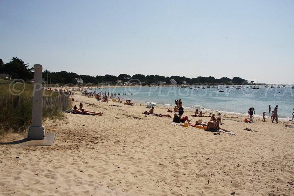 Photo of Quimiac beach in summer in France