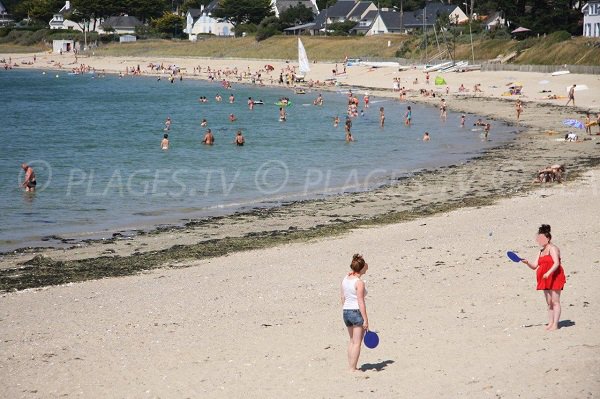 Photo de la plage à l'intérieur de la baie de Lanséria