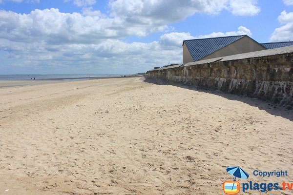 Plage de Quinéville - vue en direction de l'Est