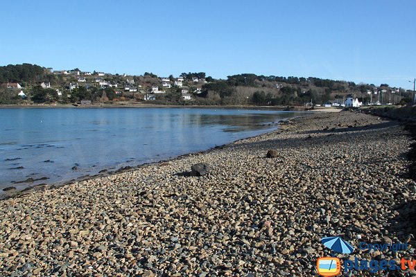 Photo de la plage de Quinquai à Le Diben