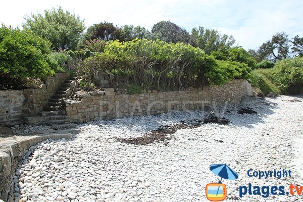 Galets sur la plage de Quistillic - Landéda