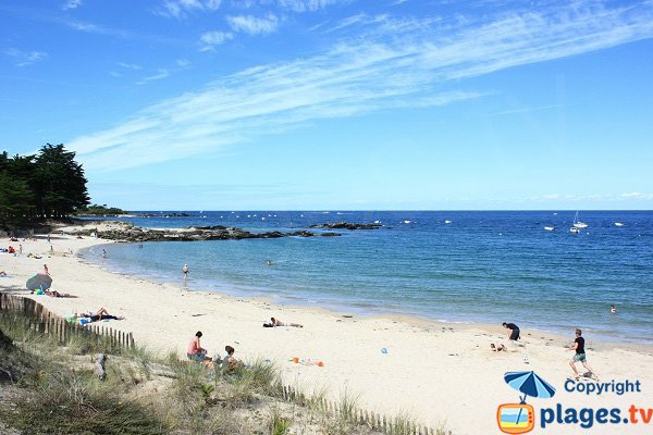 Plage de la Raie Profonde sur l'ile d'Yeu