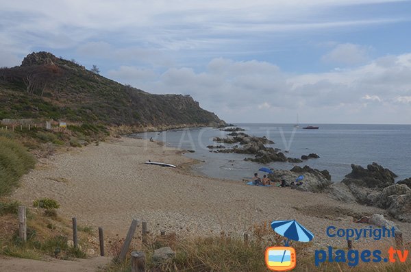 Foto della spiaggia del Ranc a Ramatuelle - Cap Taillat