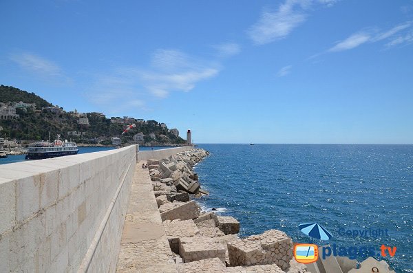 Parte orientale della spiaggia Rauba Capeu