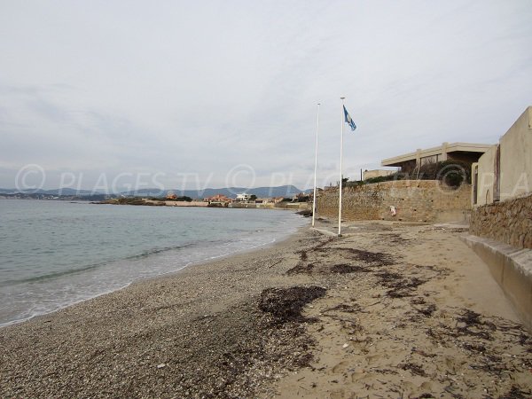 Spiaggia pubblica Rayolet a Six Fours les Plages
