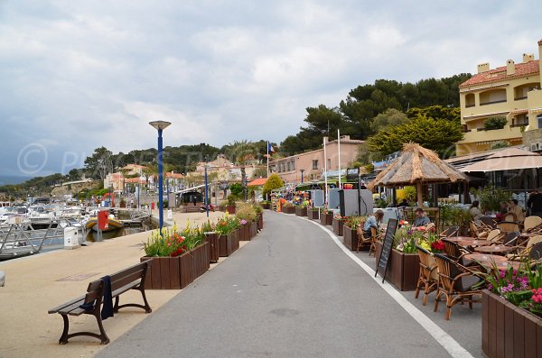 Port de la Madrague à St Cyr sur Mer