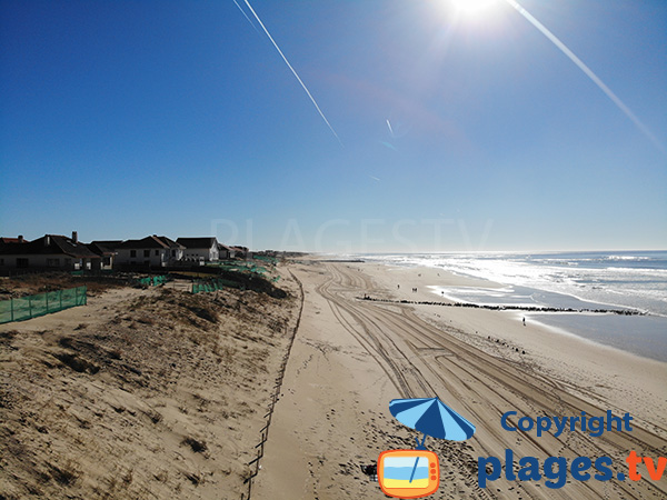 Environnement de la plage de Remember - Mimizan