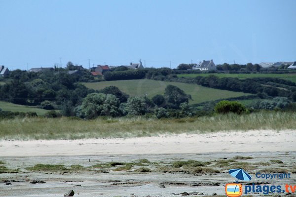 fond de la baie de Goulven - Finistère